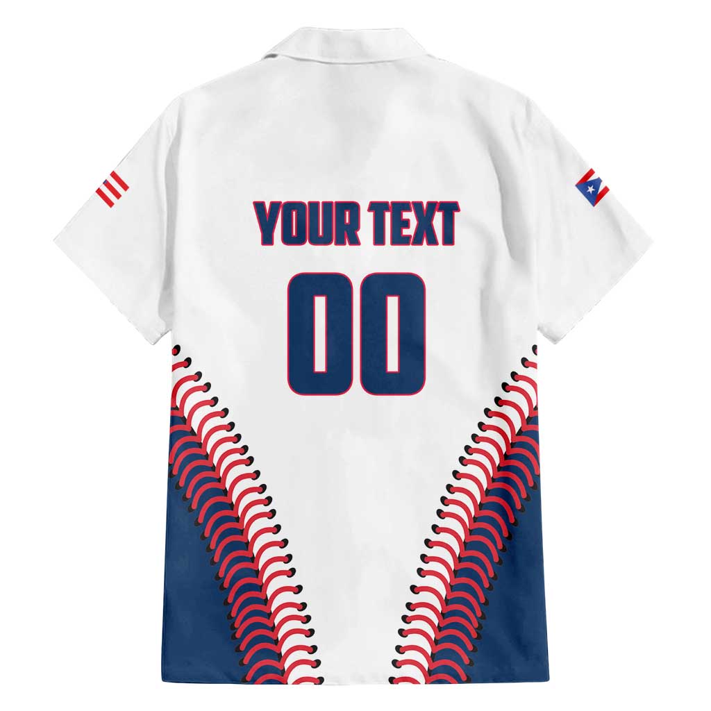 Custom Baseball Puerto Rico 2025 Family Matching Off Shoulder Maxi Dress and Hawaiian Shirt Team Rubio Retro Style