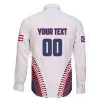 Custom Baseball Puerto Rico 2025 Family Matching Short Sleeve Bodycon Dress and Hawaiian Shirt Team Rubio Retro Style