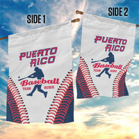 Baseball Puerto Rico 2025 Garden Flag Team Rubio Retro Style