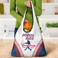 Baseball Puerto Rico 2025 Grocery Bag Team Rubio Retro Style