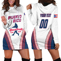 Custom Baseball Puerto Rico 2025 Hoodie Dress Team Rubio Retro Style