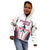 Custom Baseball Puerto Rico 2025 Kid Hoodie Team Rubio Retro Style