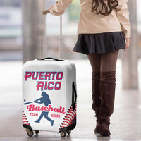 Baseball Puerto Rico 2025 Luggage Cover Team Rubio Retro Style