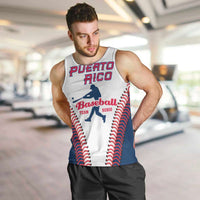 Custom Baseball Puerto Rico 2025 Men Tank Top Team Rubio Retro Style