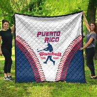 Baseball Puerto Rico 2025 Quilt Team Rubio Retro Style