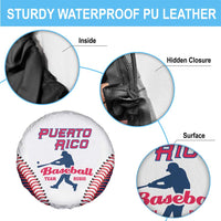 Baseball Puerto Rico 2025 Spare Tire Cover Team Rubio Retro Style