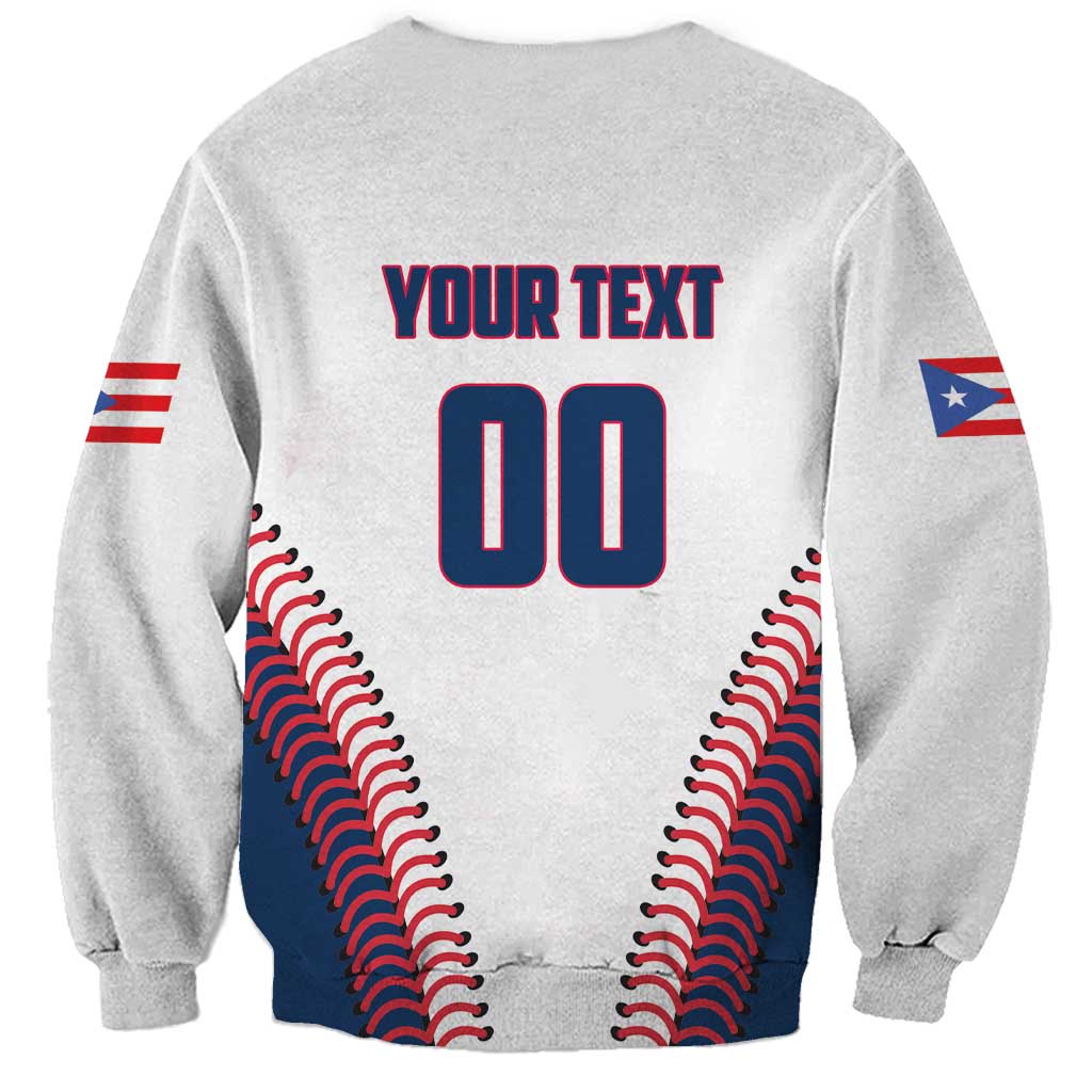 Custom Baseball Puerto Rico 2025 Sweatshirt Team Rubio Retro Style