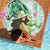 Kentucky Horse Racing Beach Blanket Fancy Lady With Derby Mint Julep Cocktail - Wonder Print Shop