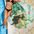 Kentucky Horse Racing Beach Blanket Fancy Lady With Derby Mint Julep Cocktail - Wonder Print Shop