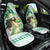 Kentucky Horse Racing Car Seat Cover Fancy Lady With Derby Mint Julep Cocktail