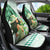 Kentucky Horse Racing Car Seat Cover Fancy Lady With Derby Mint Julep Cocktail