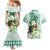 Kentucky Horse Racing Couples Matching Mermaid Dress and Hawaiian Shirt Fancy Lady With Derby Mint Julep Cocktail - Wonder Print Shop