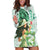 Kentucky Horse Racing Hoodie Dress Fancy Lady With Derby Mint Julep Cocktail