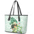 Kentucky Horse Racing Leather Tote Bag Fancy Lady With Derby Mint Julep Cocktail