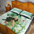 Kentucky Horse Racing Quilt Bed Set Fancy Lady With Derby Mint Julep Cocktail