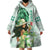 Kentucky Horse Racing Wearable Blanket Hoodie Fancy Lady With Derby Mint Julep Cocktail