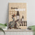 Kentucky Horse Racing Canvas Wall Art Derby Lady Riding Horse Twin Spires - Wonder Print Shop
