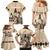 Personalized Kentucky Horse Racing Family Matching Mermaid Dress and Hawaiian Shirt Derby Lady Riding Horse Twin Spires - Wonder Print Shop