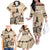 Personalized Kentucky Horse Racing Family Matching Off The Shoulder Long Sleeve Dress and Hawaiian Shirt Derby Lady Riding Horse Twin Spires - Wonder Print Shop