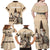 Personalized Kentucky Horse Racing Family Matching Off Shoulder Maxi Dress and Hawaiian Shirt Derby Lady Riding Horse Twin Spires - Wonder Print Shop