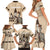 Personalized Kentucky Horse Racing Family Matching Short Sleeve Bodycon Dress and Hawaiian Shirt Derby Lady Riding Horse Twin Spires - Wonder Print Shop