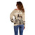 Personalized Kentucky Horse Racing Off Shoulder Sweater Derby Lady Riding Horse Twin Spires LT01