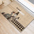 Kentucky Horse Racing Rubber Doormat Derby Lady Riding Horse Twin Spires - Wonder Print Shop