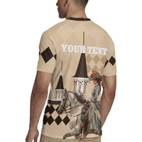 Personalized Kentucky Horse Racing Rugby Jersey Derby Lady Riding Horse Twin Spires - Wonder Print Shop
