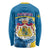 Sweden Long Sleeve Shirt Swedish Lion With Coat Of Arms LT01