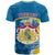 Sweden T Shirt Swedish Lion With Coat Of Arms - Wonder Print Shop