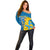 Custom Sweden Off Shoulder Sweater Swedish Lion With Coat Of Arms - Wonder Print Shop