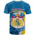 Custom Sweden T Shirt Swedish Lion With Coat Of Arms - Wonder Print Shop