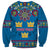 Custom Sweden Sweatshirt Swedish Three Crown Mix Scandinavian Flowers - Wonder Print Shop
