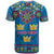 Custom Sweden T Shirt Swedish Three Crown Mix Scandinavian Flowers - Wonder Print Shop