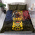 Chad Independence Day 1960 Bedding Set Tchad Goat and Lion African Pattern - Wonder Print Shop