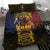 Chad Independence Day 1960 Bedding Set Tchad Goat and Lion African Pattern - Wonder Print Shop