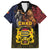 Chad Independence Day 1960 Family Matching Long Sleeve Bodycon Dress and Hawaiian Shirt Tchad Goat and Lion African Pattern - Wonder Print Shop
