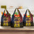 Chad Independence Day 1960 Grocery Bag Tchad Goat and Lion African Pattern