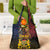 Chad Independence Day 1960 Grocery Bag Tchad Goat and Lion African Pattern