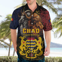 Chad Independence Day 1960 Hawaiian Shirt Tchad Goat and Lion African Pattern - Wonder Print Shop
