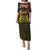 Chad Independence Day 1960 Puletasi Tchad Goat and Lion African Pattern - Wonder Print Shop