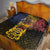 Chad Independence Day 1960 Quilt Tchad Goat and Lion African Pattern - Wonder Print Shop