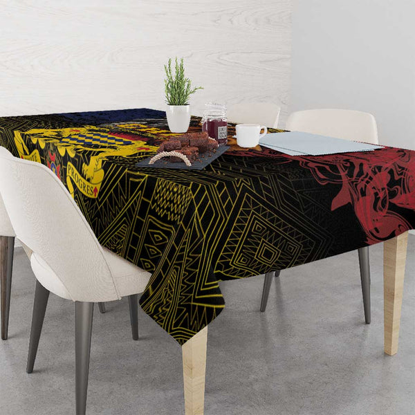 Chad Independence Day 1960 Rubber Doormat Tchad Goat and Lion African Pattern LT01 main image 0
