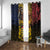 Chad Independence Day 1960 Window Curtain Tchad Goat and Lion African Pattern - Wonder Print Shop