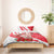 Singapore Bedding Set The Merlion With Red Orchid - Wonder Print Shop