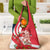 Singapore Grocery Bag The Merlion With Red Orchid