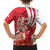 Singapore Kid Hawaiian Shirt The Merlion With Red Orchid - Wonder Print Shop