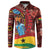 Panafest Button Sweatshirt Ghana Tropical African Pattern - Wonder Print Shop