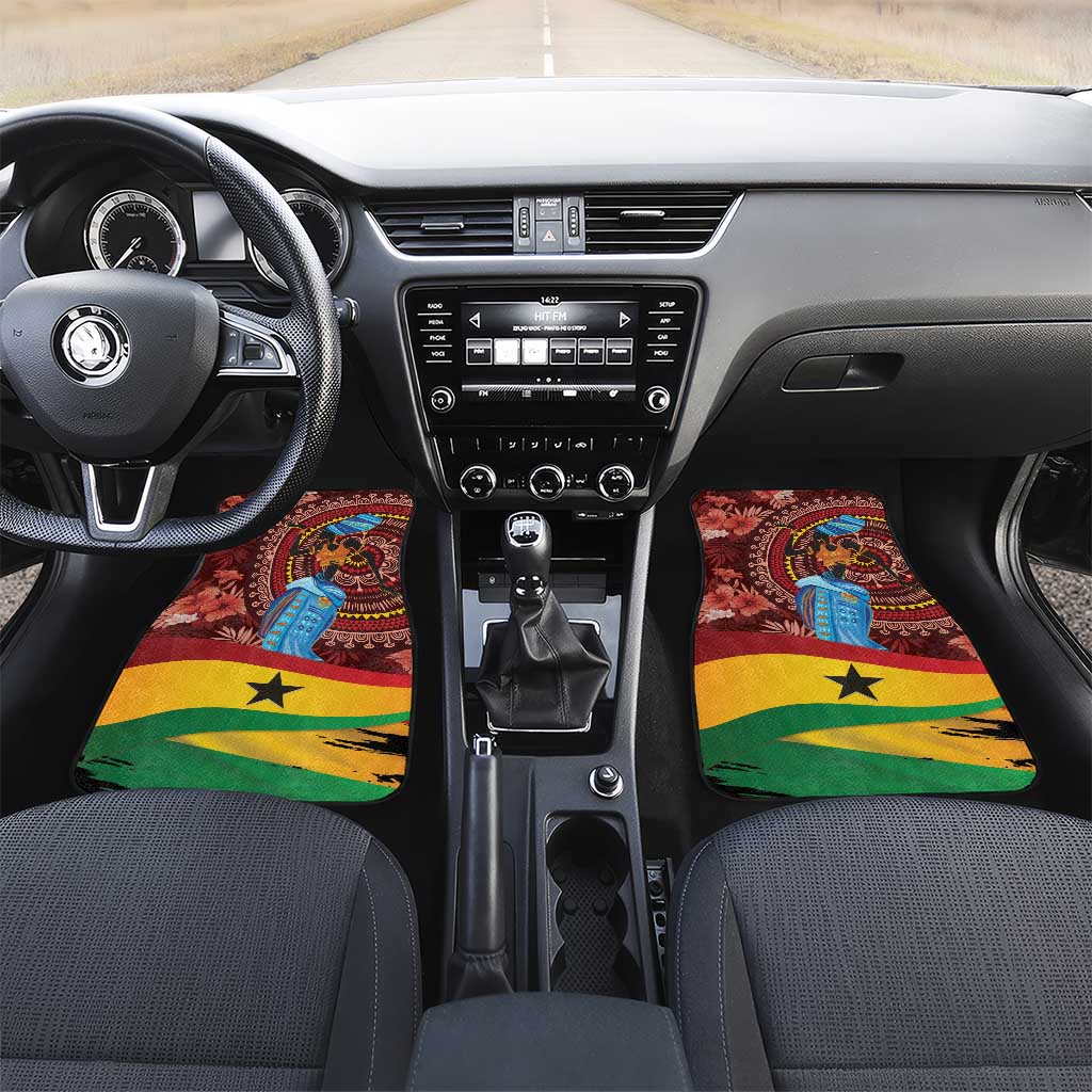 Panafest Car Mats Ghana Tropical African Pattern - Wonder Print Shop
