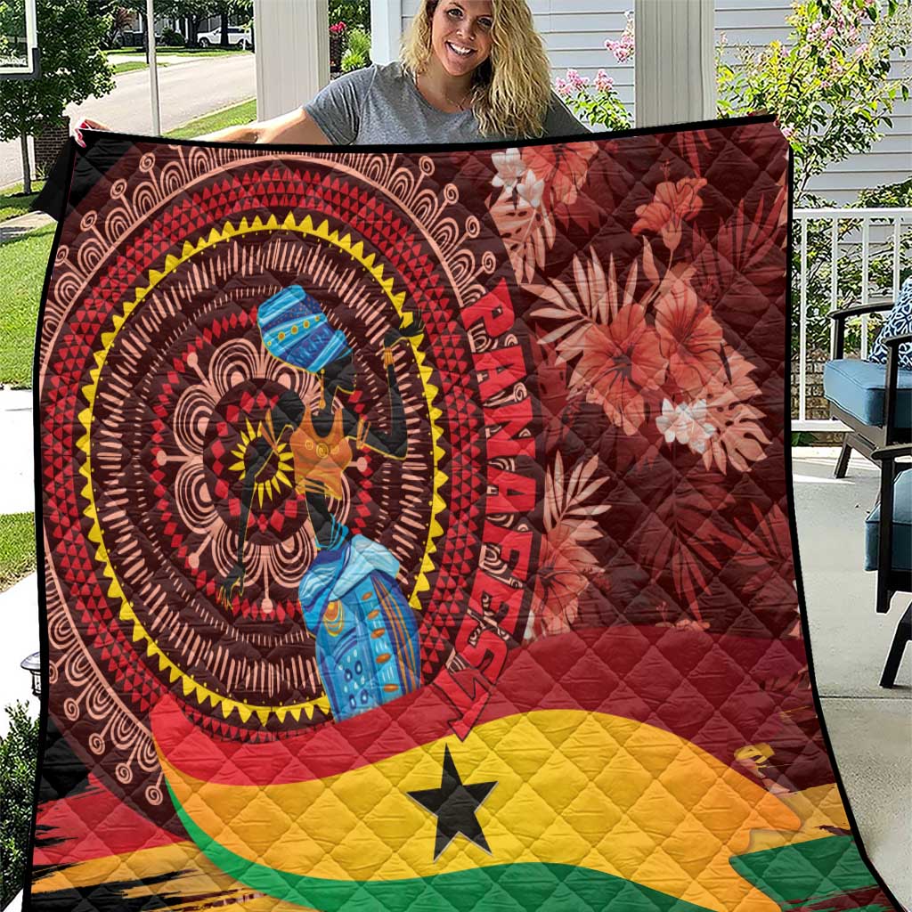 Panafest Quilt Ghana Tropical African Pattern - Wonder Print Shop